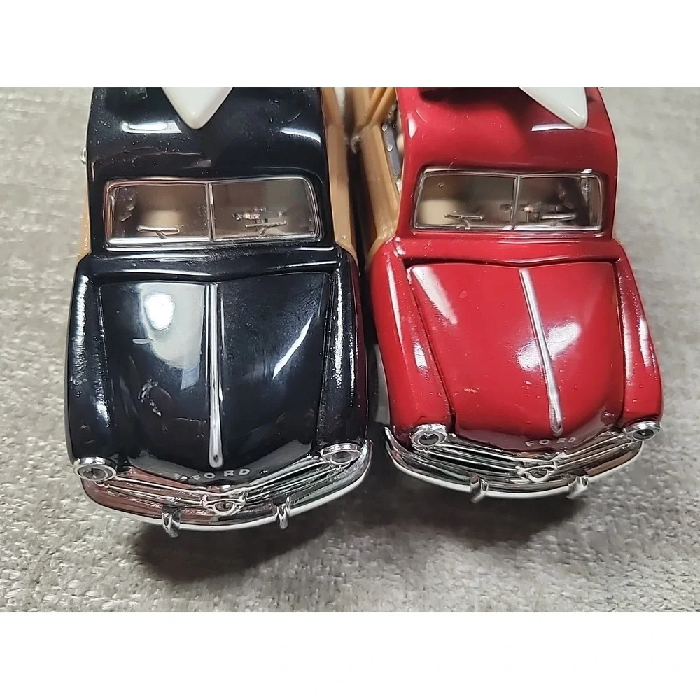 2 - 1949 Ford Woody Wagon Diecast Car 1:38 Scale SS 5737 RonJon Surf Red & Black